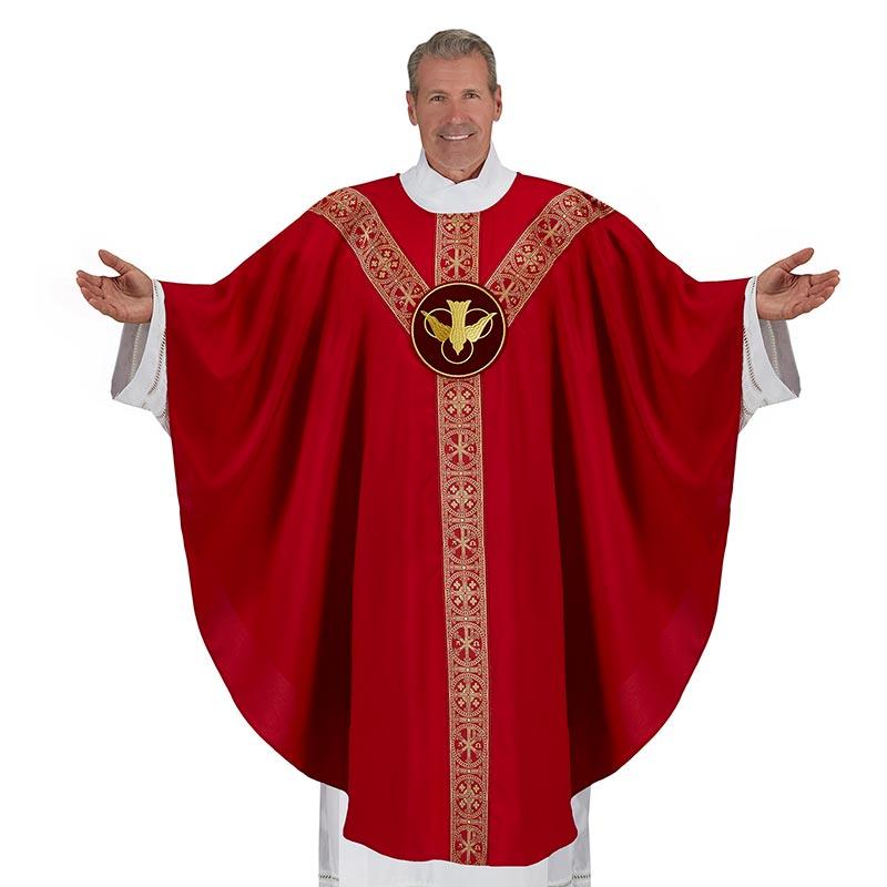 San Damiano Collection Semi-Gothic Chasuble Church Supply Church Apparels