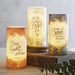 Shimmer LED Candles -All Things Are Possible\