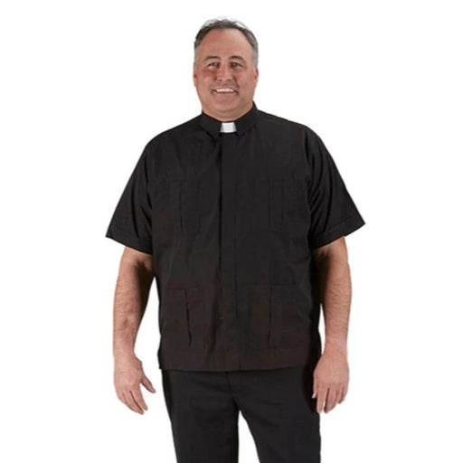 Short Sleeve Panama Clergy Shirt