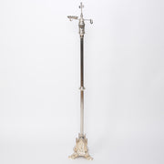 Silver Gothic Traditional Censer Stand Designed with resemblance of Old World Cathedral Architecture Silver plated Traditional Gothic Censer Stand.
