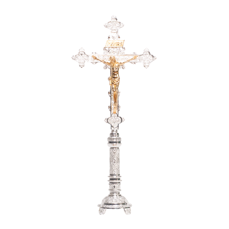 31" Traditional Ornate Altar Crucifix