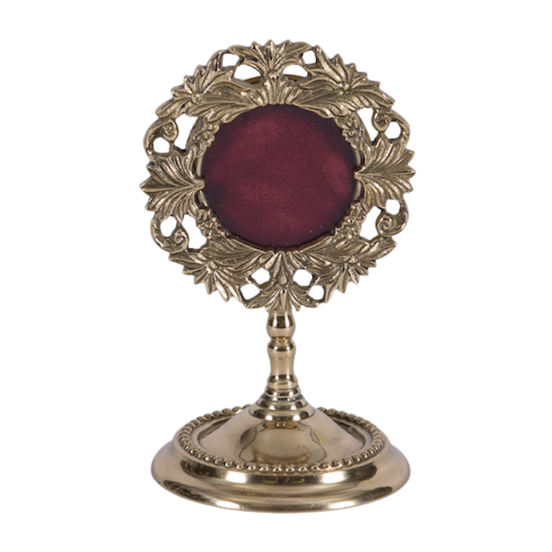 Small Reliquary Small reliquary for simple relic display Brass Small Reliquary