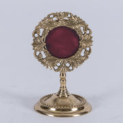Small Reliquary Small reliquary for simple relic display Brass Small Reliquary