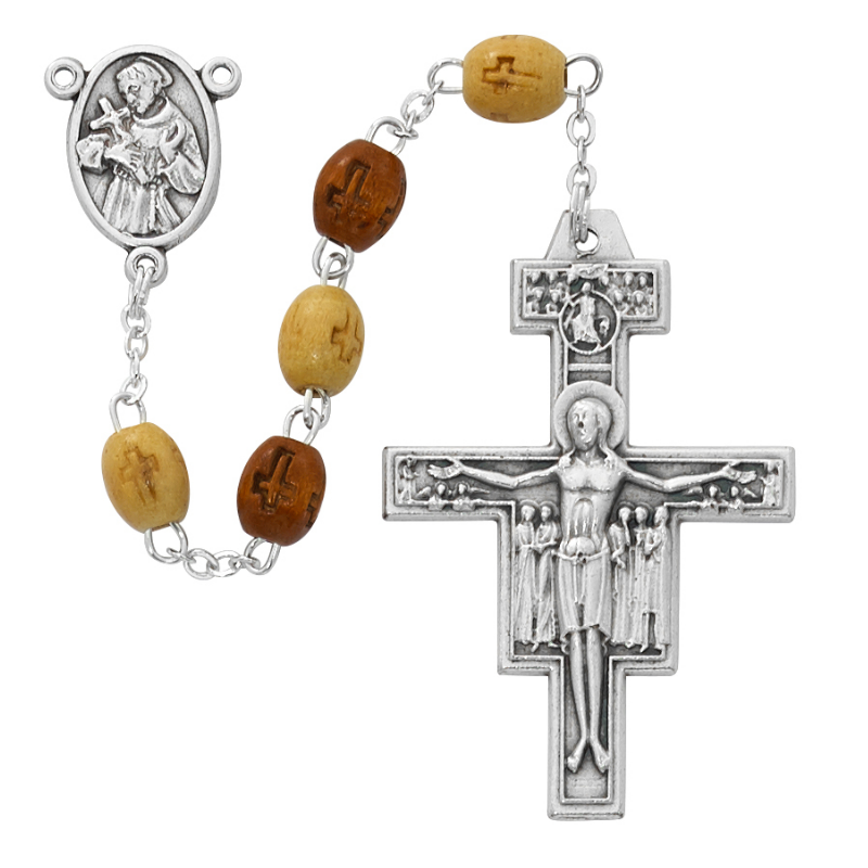 Rosario Tau de Madera de San Francisco de Asís