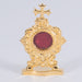 Small French Style Reliquary Gold Plated French Style Reliquary Gold Plated Reliquary