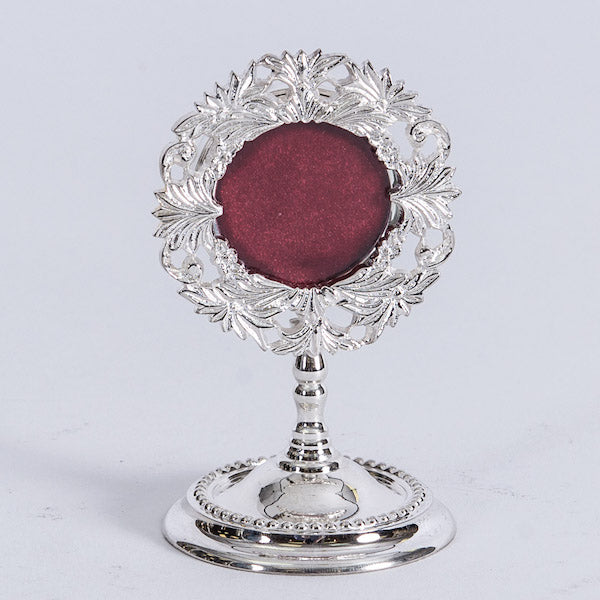 Small Reliquary Small reliquary for simple relic display Silver Plated Small Reliquary