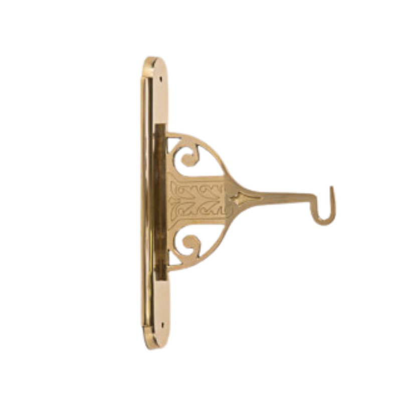 Small Solid Brass Hanging Sanctuary Lamp Wall Bracket — Agapao Store