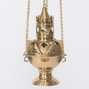 Smaller Church Censer in Solid Brass Smaller Church Censer - Thurible made in Solid Brass