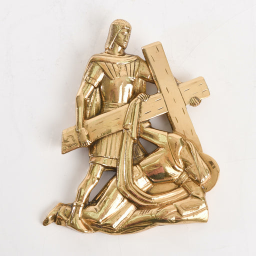 Solid Brass Stations of The Cross - Set of 14 Complete set of 14 Stations of the Cross in solid brass