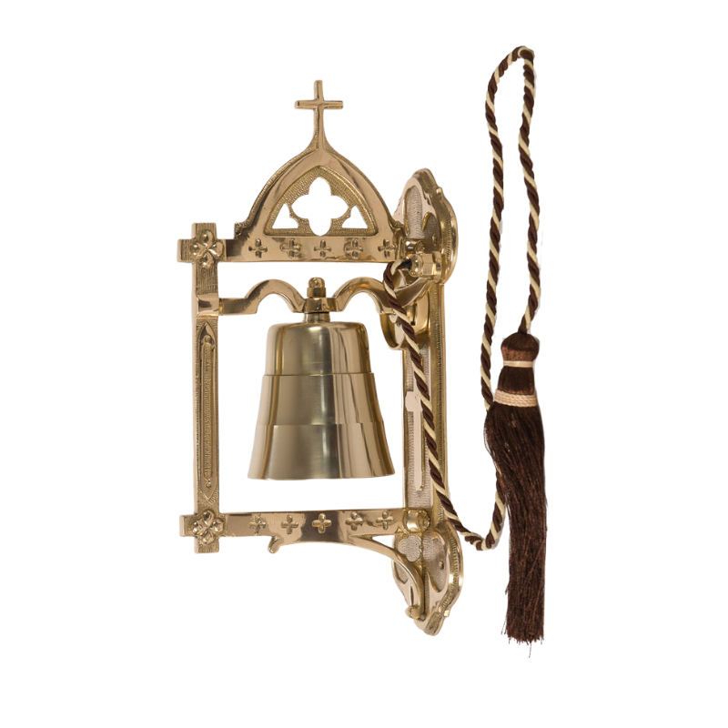 Spring Church Bells Solid Brass Wall Hung Church Sanctuary Bell — Agapao Store