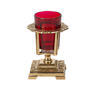 Solid Brass Votive Glass Holder