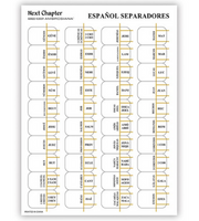 9" H Bible Tabs - Catholic Version in Spanish