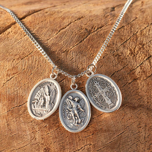 Spiritual Armor Devotional Dangle Necklace - 4 Pieces Per Package