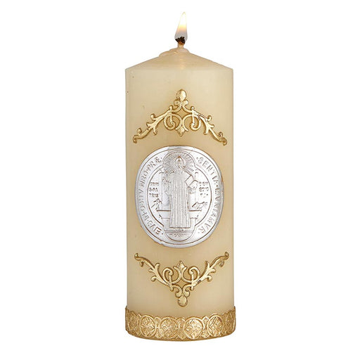 Saint Benedict Devotional Candle
