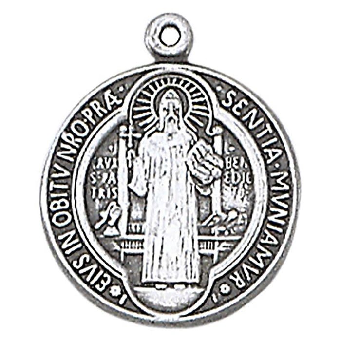 St. Benedict Jubilee Medal with 18" Chain