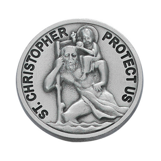 St. Christopher Medal Visor Clip Catholic Gifts Catholic Presents Gifts for all occasion