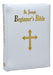 St. Joseph Beginner's Bible - White Imitation Leather