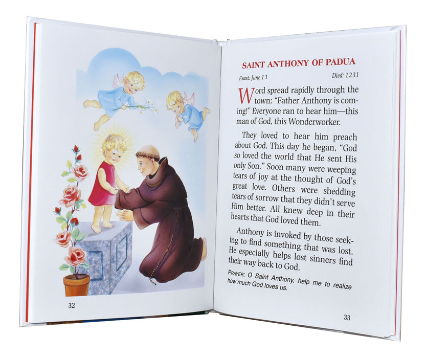 St. Joseph Children's Book Of Saints - 4 Pieces Per Package