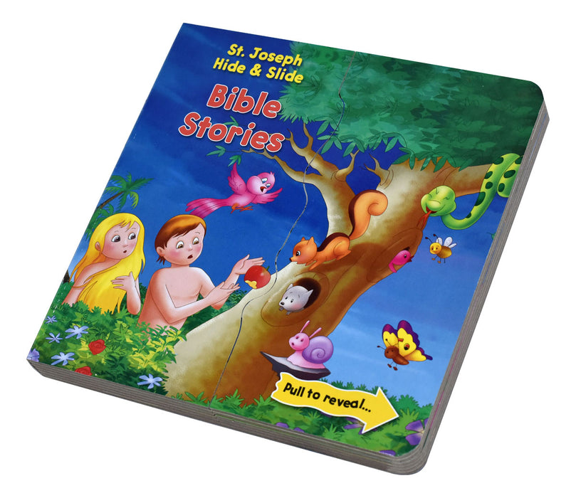 St. Joseph Hide & Slide Bible Stories - 4 Pieces Per Package