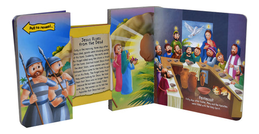 St. Joseph Hide & Slide Bible Stories - 4 Pieces Per Package