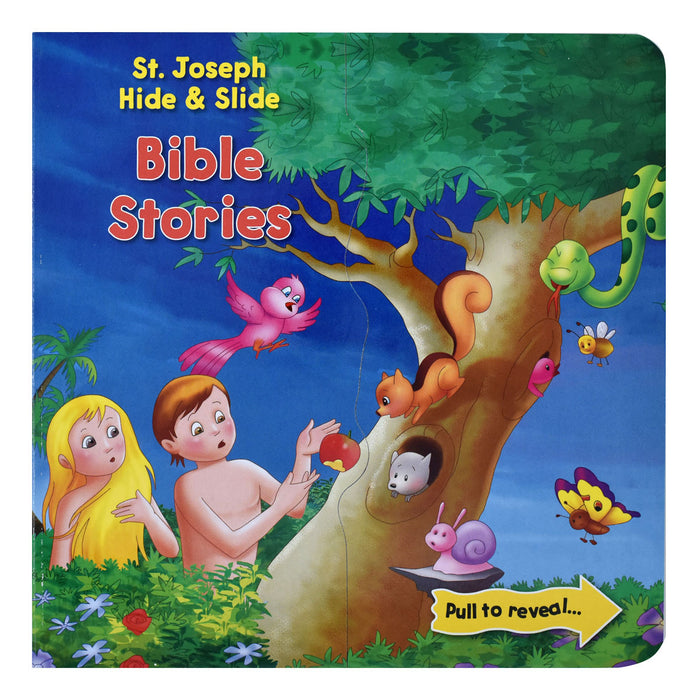 St. Joseph Hide & Slide Bible Stories - 4 Pieces Per Package