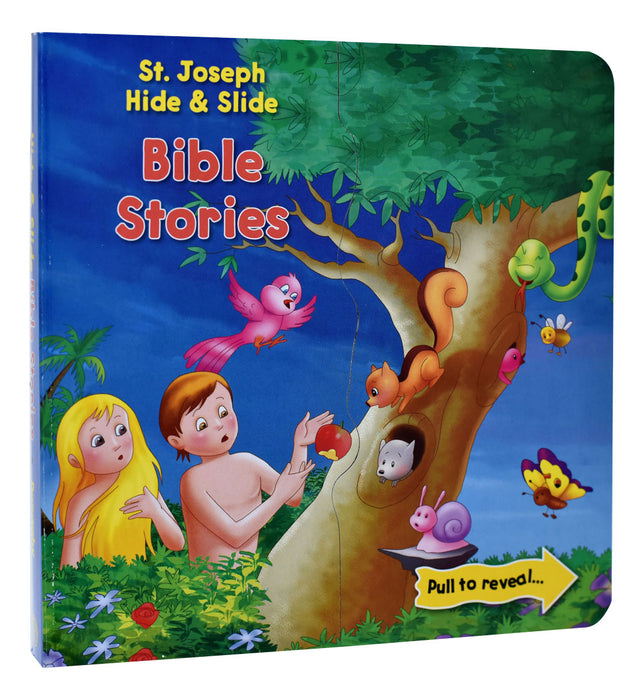 St. Joseph Hide & Slide Bible Stories - 4 Pieces Per Package