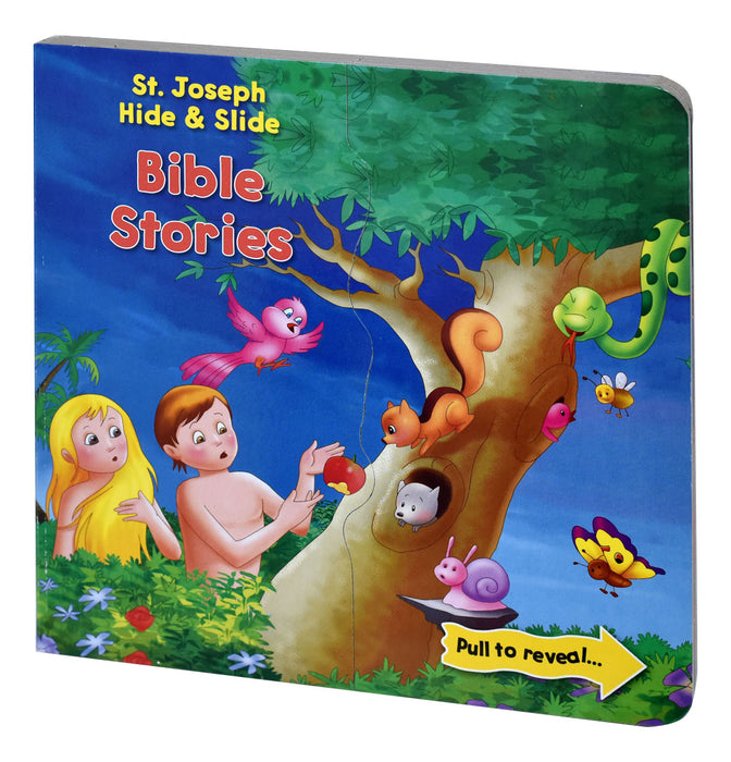 St. Joseph Hide & Slide Bible Stories - 4 Pieces Per Package