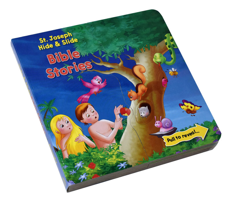 St. Joseph Hide & Slide Bible Stories - 4 Pieces Per Package