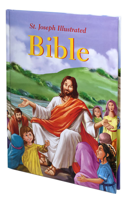 St. Joseph Illustrated Bible - Padded Hardcover