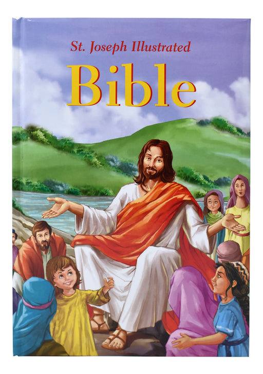 St. Joseph Illustrated Bible - Padded Hardcover