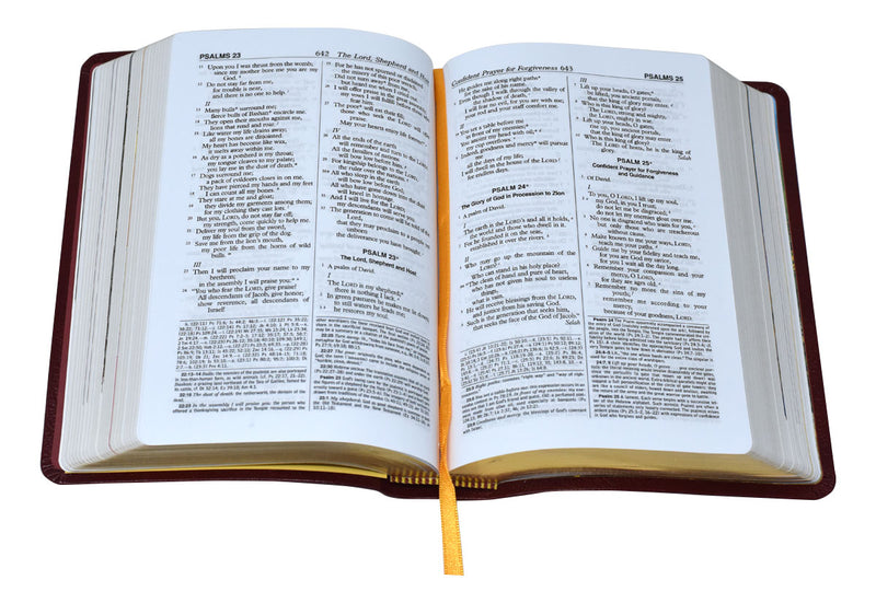 St. Joseph NABRE (Personal Size Gift Edition) - Burgundy