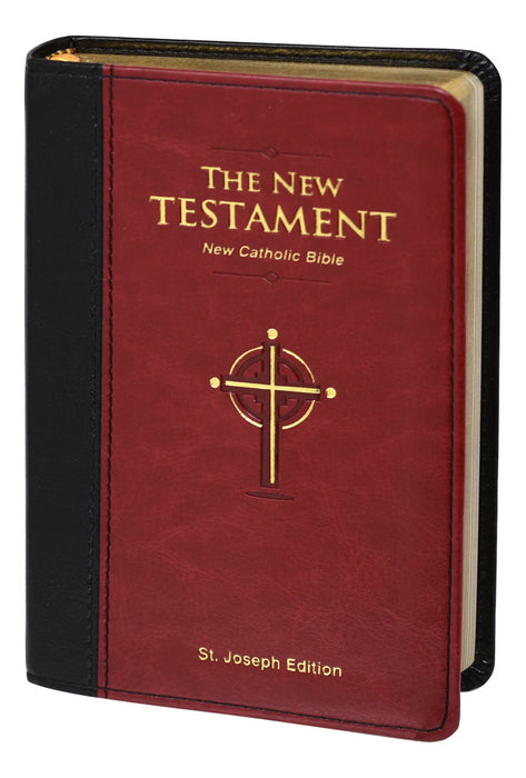 St. Joseph New Catholic Bible New Testament - Burgundy