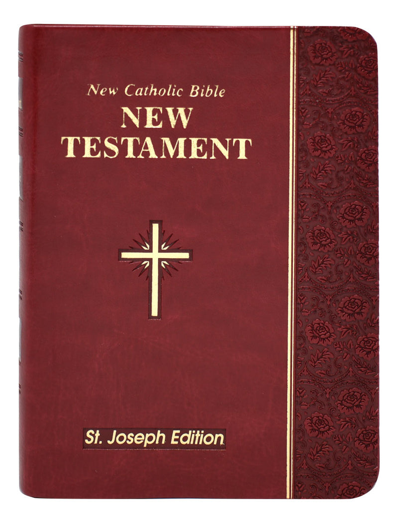 St. Joseph New Catholic Bible New Testament - Burgundy