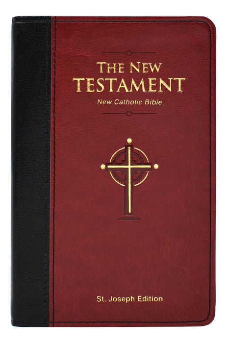 St. Joseph New Catholic Bible New Testament - Burgundy