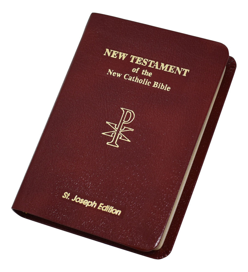 St. Joseph New Catholic Bible New Testament Bonded Leather