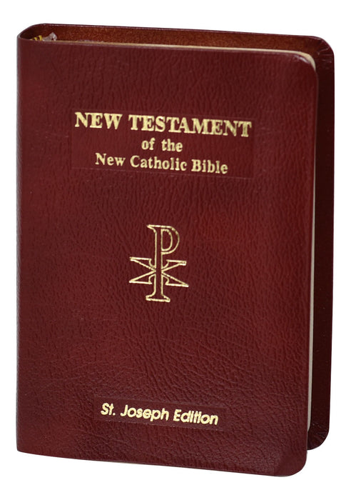 St. Joseph New Catholic Bible New Testament Bonded Leather