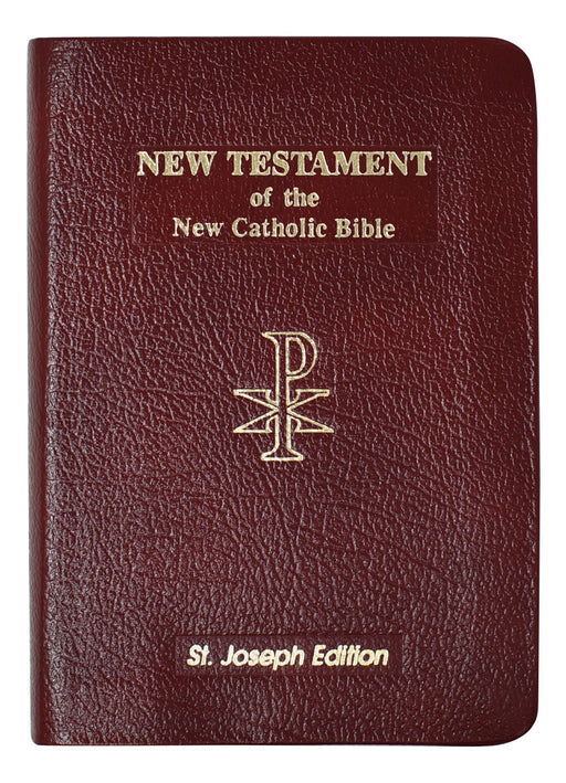 St. Joseph New Catholic Bible New Testament Bonded Leather