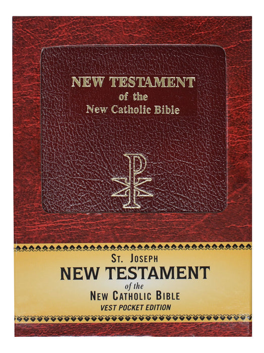 St. Joseph New Catholic Bible New Testament Bonded Leather