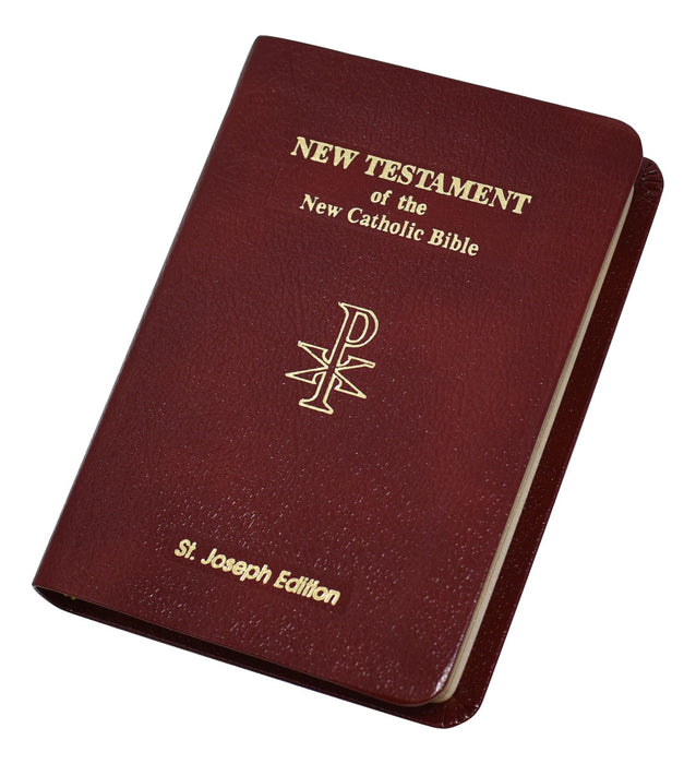 St. Joseph New Catholic Bible New Testament Bonded Leather