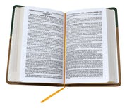 St. Joseph New Catholic Bible New Testament and Psalms - Green/Brown