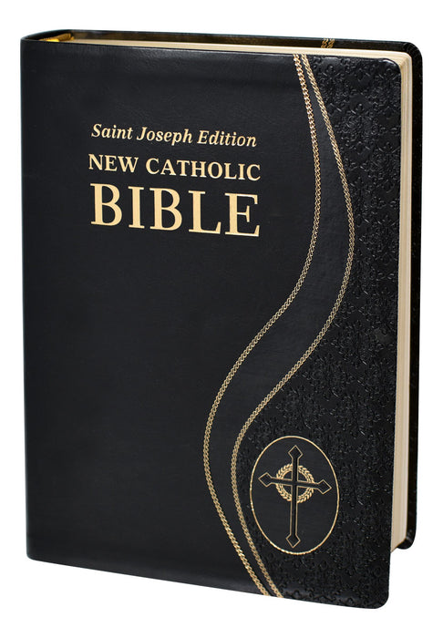 St. Joseph New Catholic Bible (Giant Type) - Black