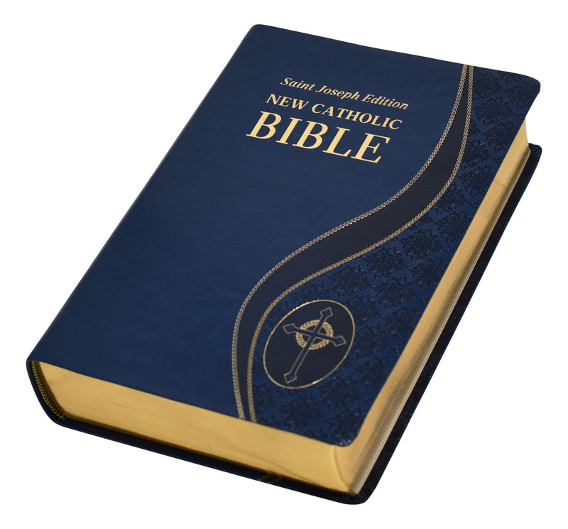 St. Joseph New Catholic Bible (Giant Type) - Blue