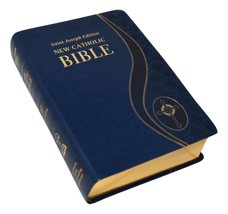 St. Joseph New Catholic Bible (Giant Type) - Blue
