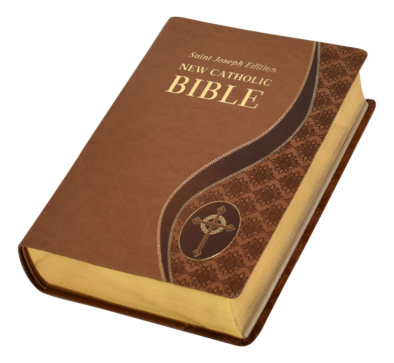 St. Joseph New Catholic Bible (Giant Type) - Tan