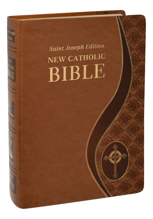St. Joseph New Catholic Bible (Giant Type) - Tan