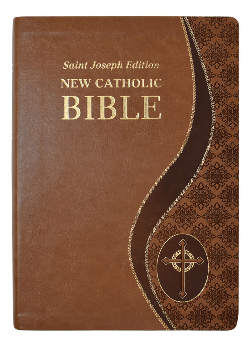 St. Joseph New Catholic Bible (Giant Type) - Tan