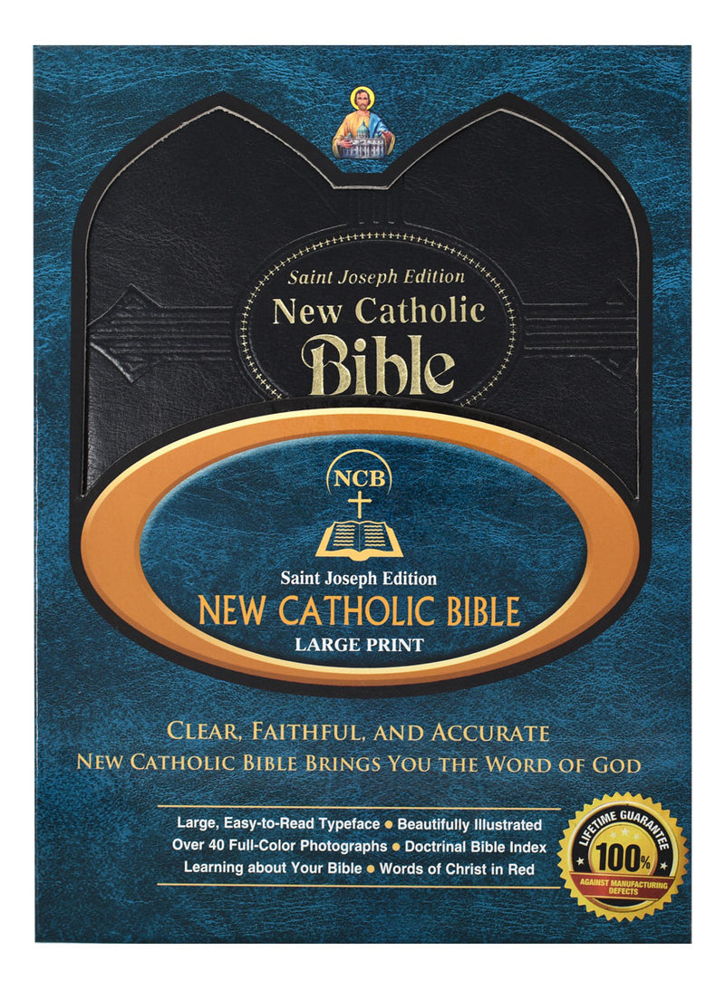 St. Joseph New Catholic Bible (Gift Edition - Large Type) - Black