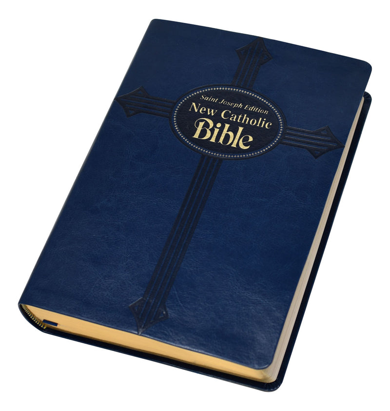 St. Joseph New Catholic Bible (Gift Edition - Large Type) - Blue