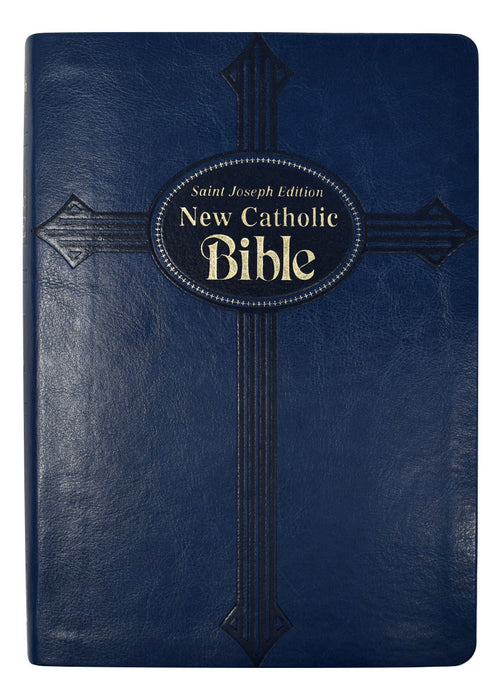 St. Joseph New Catholic Bible (Gift Edition - Large Type) - Blue