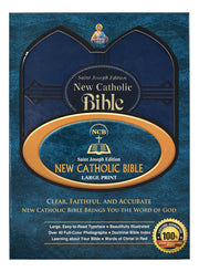 St. Joseph New Catholic Bible (Gift Edition - Large Type) - Blue